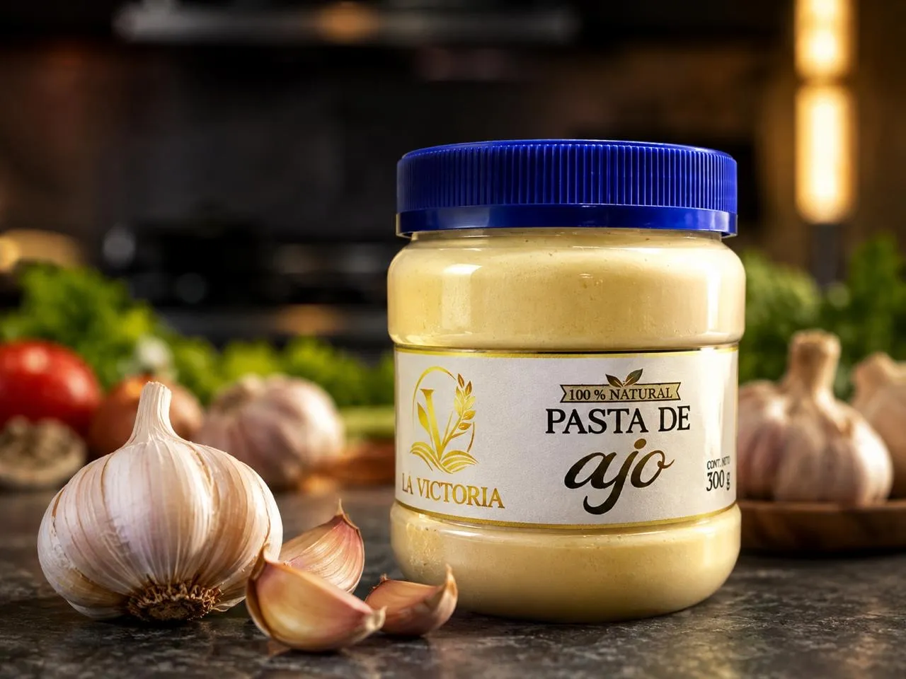Pasta de ajo la victoria
