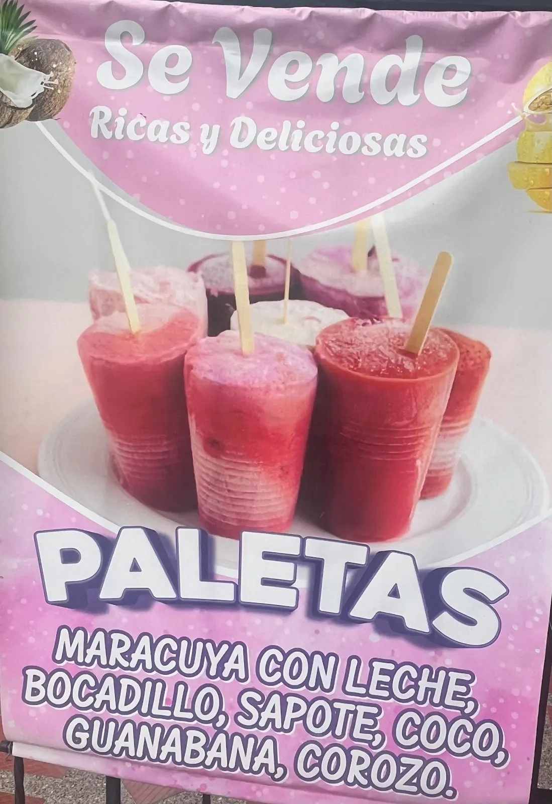 Paletas deliciosas