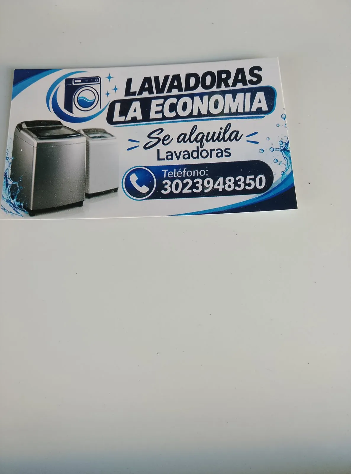 Lavadoras la economía